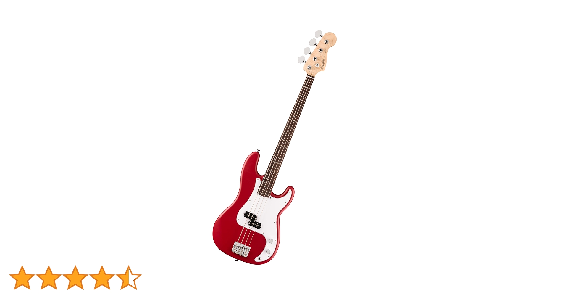 Squier エレキベース アイボリー　プレシジョン　ソフトケース付 Squier エレキベース アイボリー プレシジョン ソフトケース付
